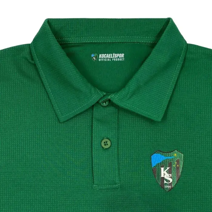 Kocaelispor 160526 Lisanslı Climacool T-Shirt Yeşil - 4