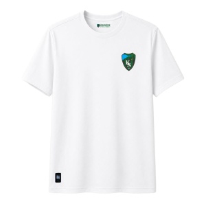 Kocaelispor 170526 Lisanslı Climacool Sıfır Yaka T-Shirt Beyaz - Kocaelispor
