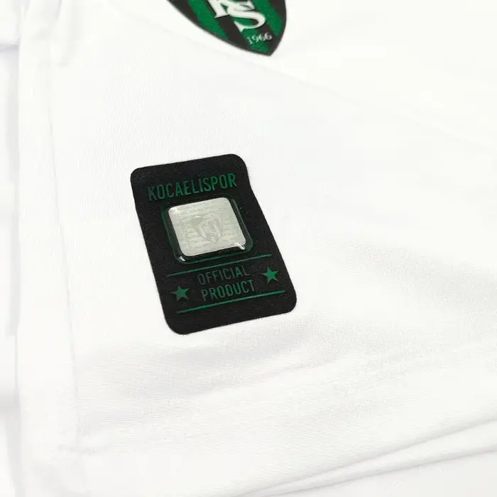 Kocaelispor 170526 Lisanslı Climacool Sıfır Yaka T-Shirt Beyaz - 5