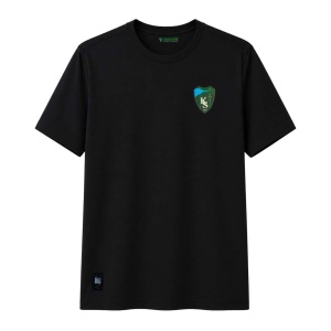 Kocaelispor 170526 Lisanslı Climacool Sıfır Yaka T-Shirt Siyah - Kocaelispor