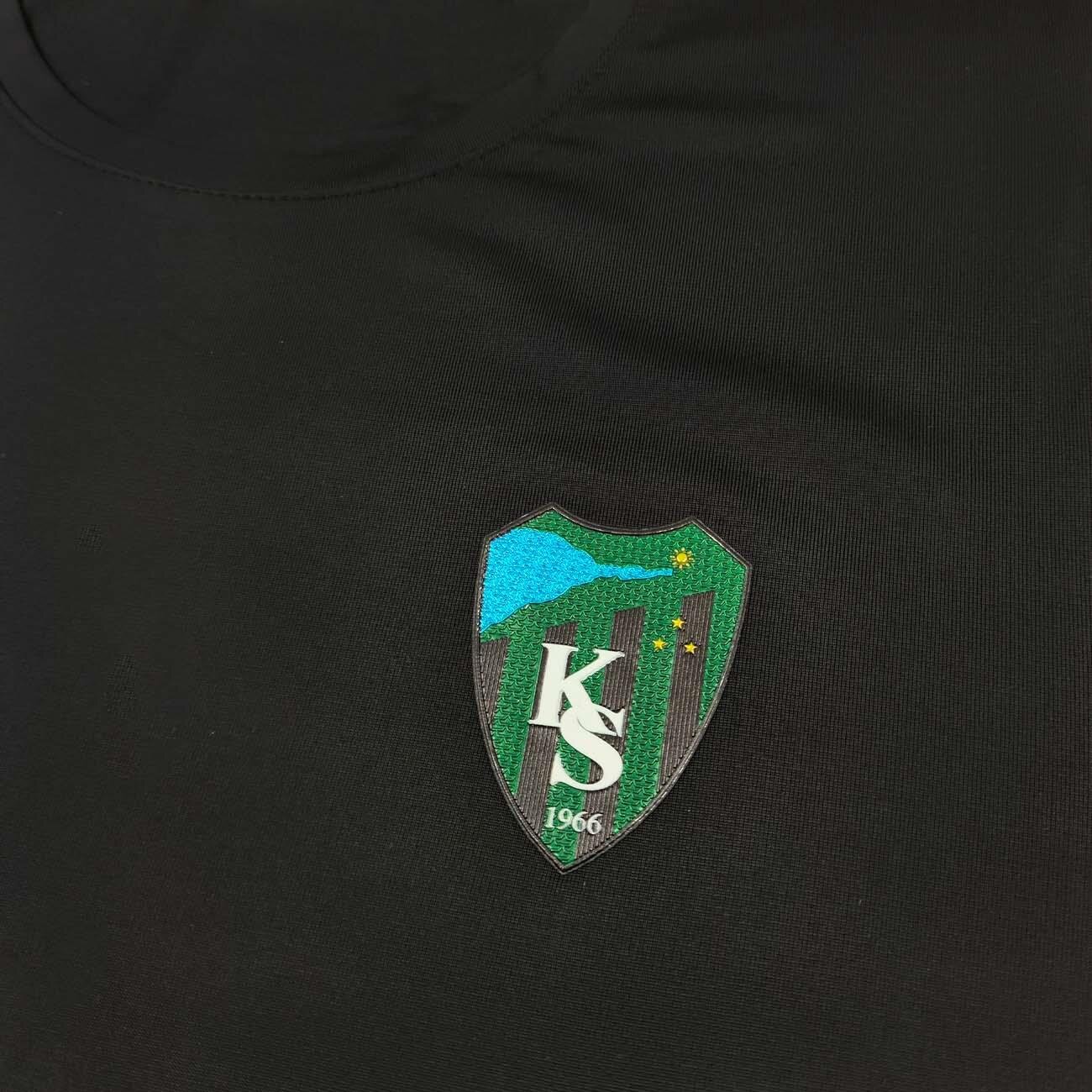 Kocaelispor 170526 Lisanslı Climacool Sıfır Yaka T-Shirt Siyah - 4