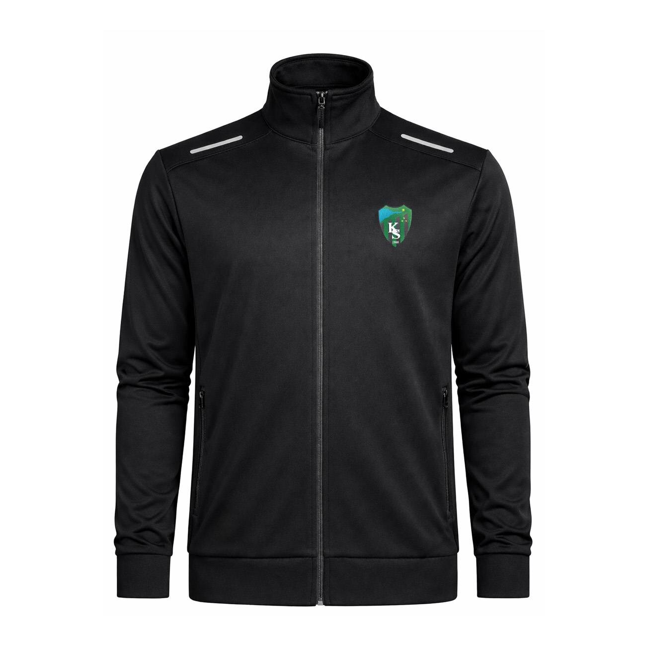 Kocaelispor 25/26 Likra Polyester Eşofman Ceket Siyah - 1