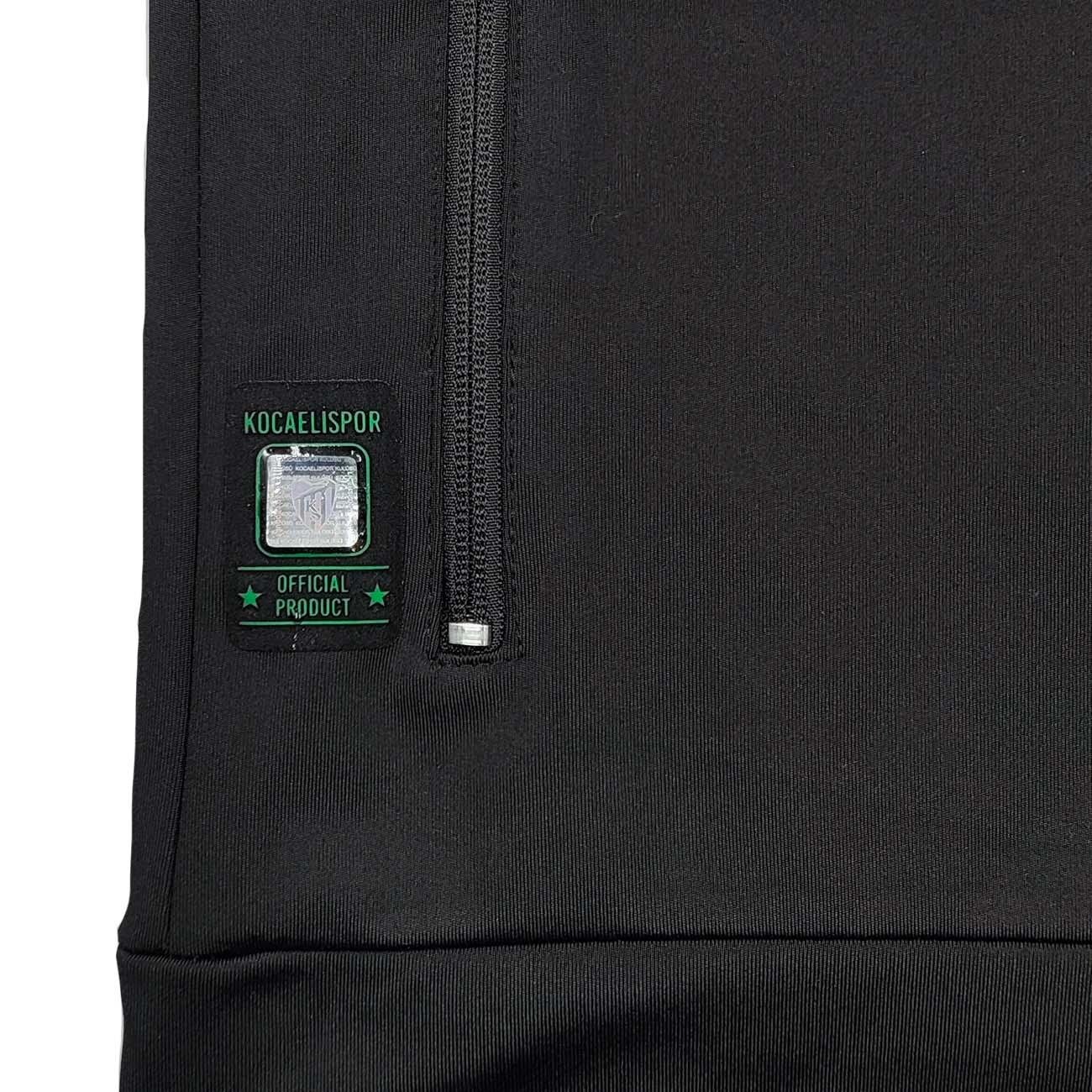 Kocaelispor 25/26 Likra Polyester Eşofman Ceket Siyah - 5