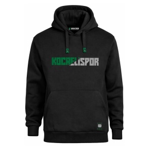 Kocaelispor 25/26 Lisanslı Kapüşonlu Sweatshirt Siyah - Kocaelispor