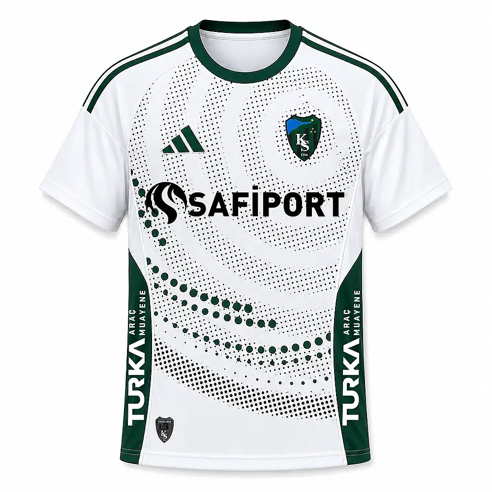 Kocaelispor Adidas 26/27 Sezonu Girdap Forma Beyaz - 3