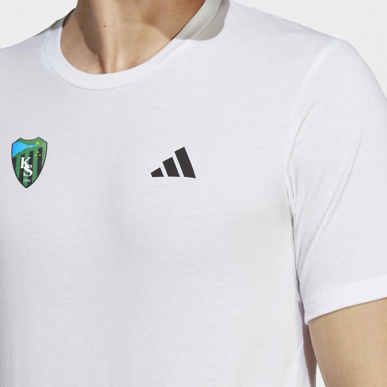 Kocaelispor Adidas IC7440 Antrenman Tişört Beyaz - 3