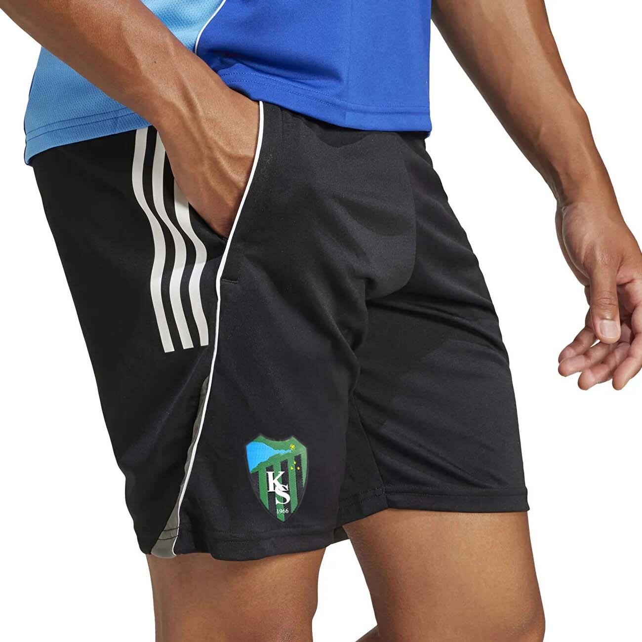 Kocaelispor Adidas JF0571 Antrenman Şort Siyah-Beyaz - 2
