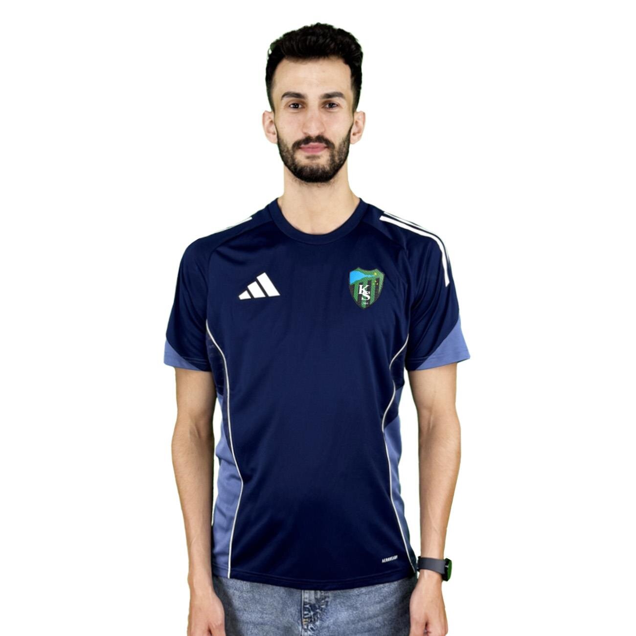Kocaelispor Adidas JI6555 Antrenman Tişört Lacivert - 4
