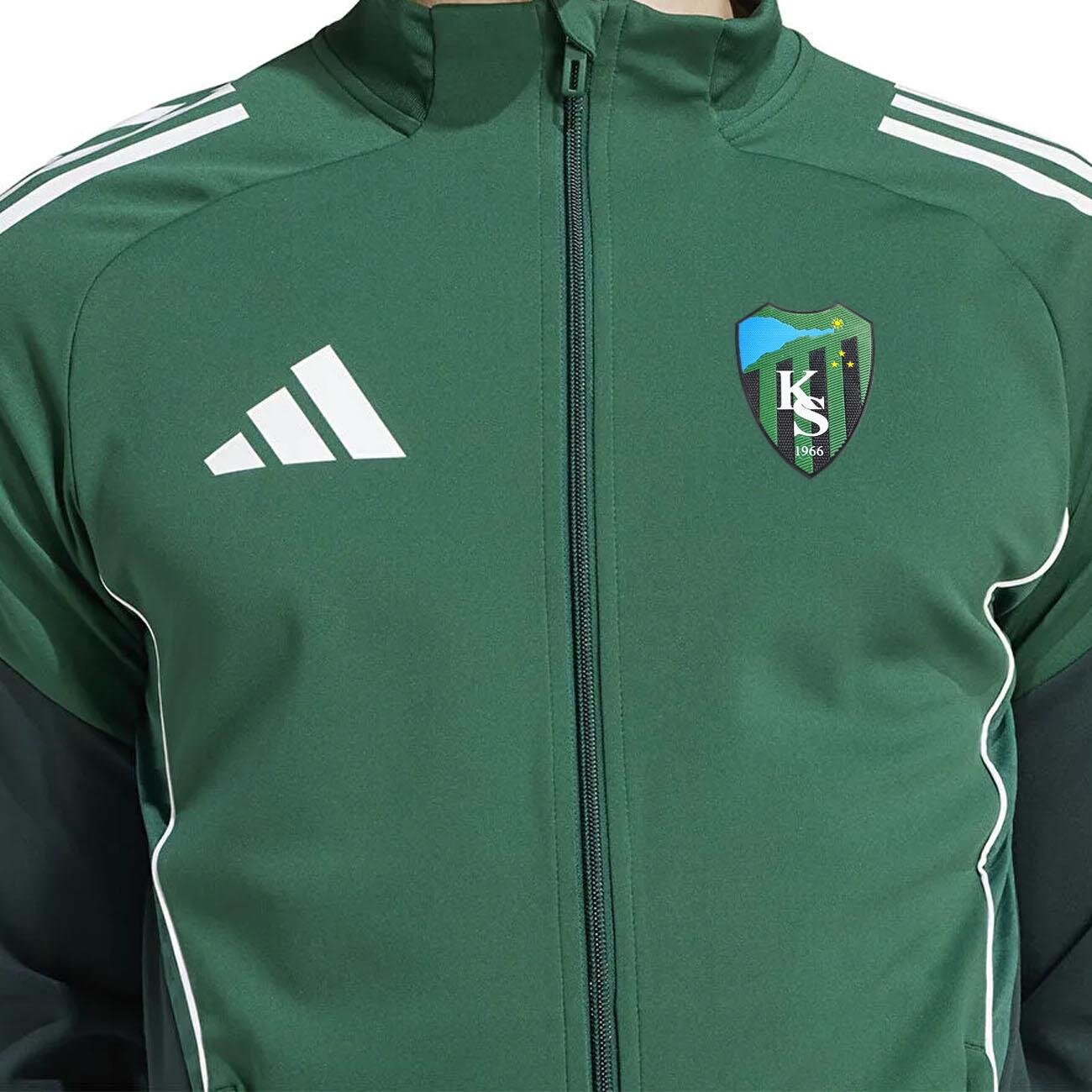 Kocaelispor Adidas JI8935 Kamp Eşofman Üstü Yeşil-Siyah - 3