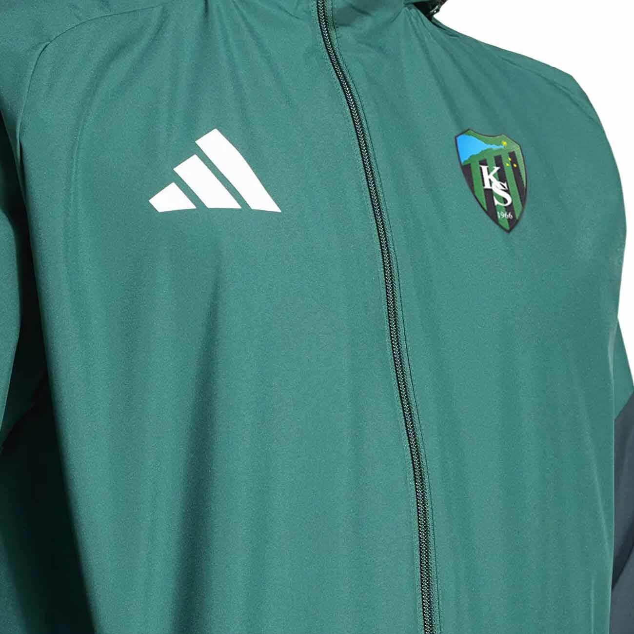 Kocaelispor Adidas JI8936 Antrenman Yağmurluk Yeşil-Siyah - 3