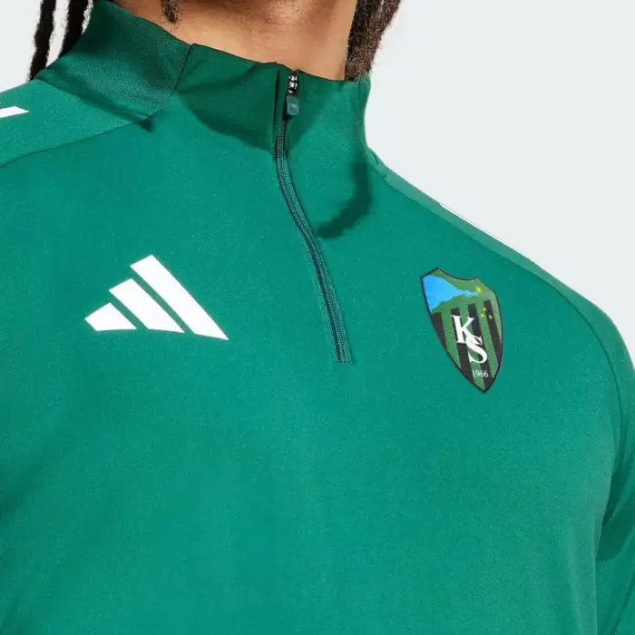 Kocaelispor Adidas JI8938 Antrenman Eşofman Üstü Yeşil-Siyah - 4