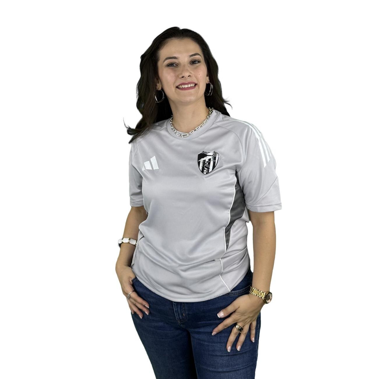 Kocaelispor Adidas JJ1520 Antrenman Tişört Beyaz - 4