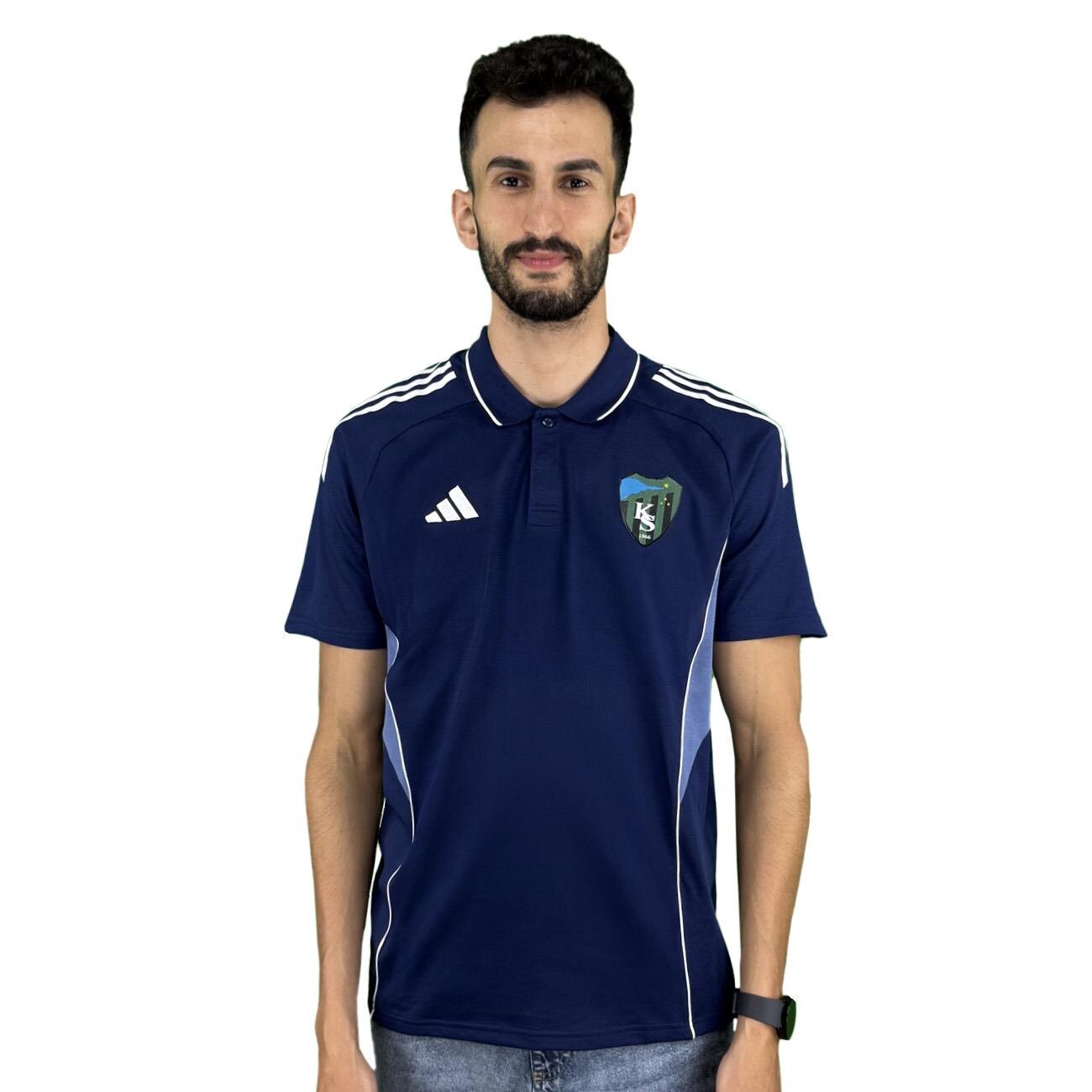 Kocaelispor Adidas JY1811 Kamp Tişört Lacivert - 5