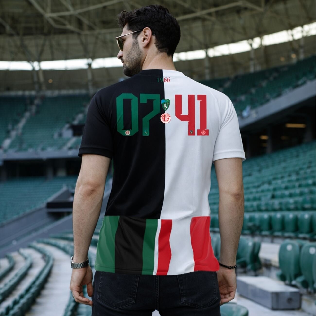 Kocaelispor-Antalyaspor 25/26 Sezon Forma Yeşil-Kırmızı - 4