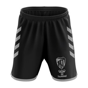 Kocaelispor Hml 24-25 Sezonu Maç Şortu Siyah-Gri - Hummel