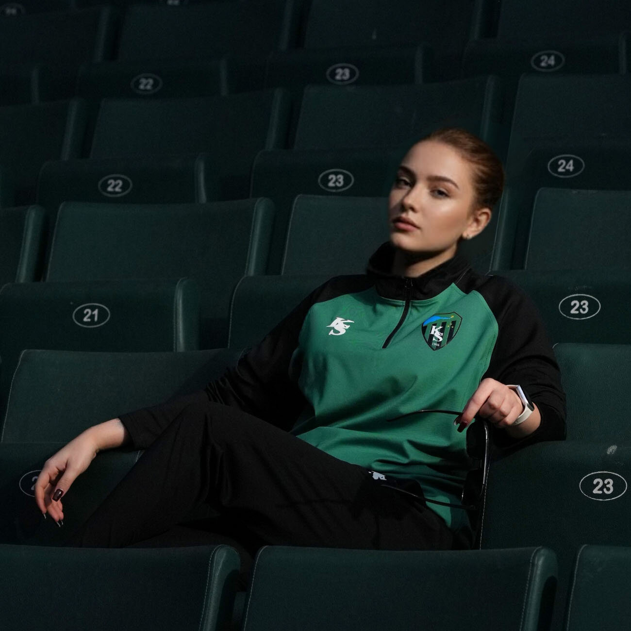 Kocaelispor Ks Antrenman Eşofman Takımı Yeşil-Siyah - 7