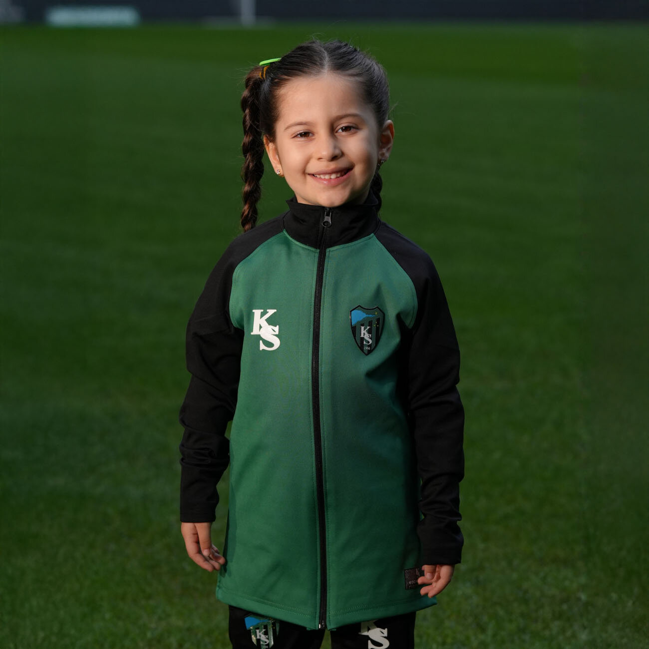 Kocaelispor Ks Çocuk Kamp Eşofman Takımı Yeşil-Siyah - 8