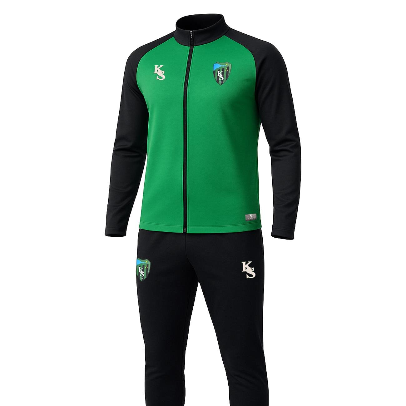 Kocaelispor Ks Kamp Eşofman Takımı Yeşil-Siyah - 1