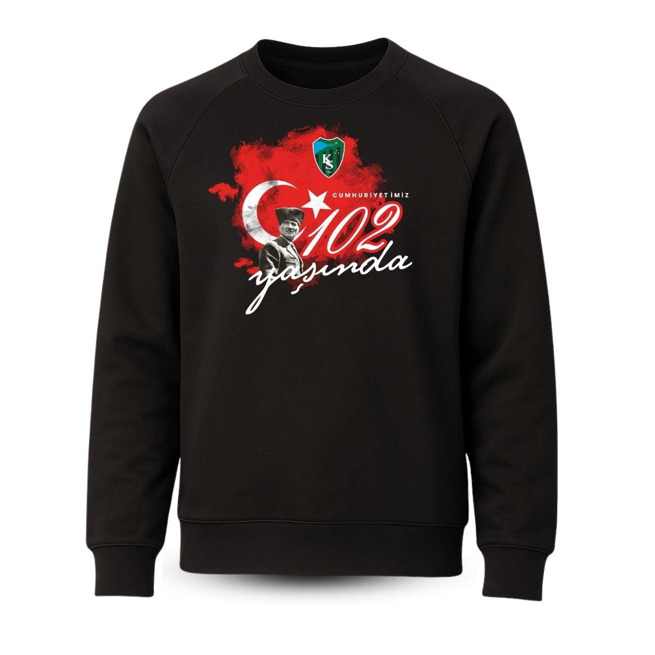 Kocaelispor Lisanslı 29 Ekim Özel Sweatshirt Kırmızı - 1