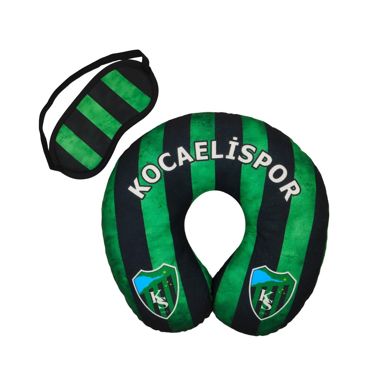 Kocaelispor Lisanslı 2'li Seyahat Seti Yeşil-Siyah - 1