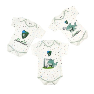 Kocaelispor Lisanslı 3'Lü Zıbın Set Beyaz - Kocaelispor