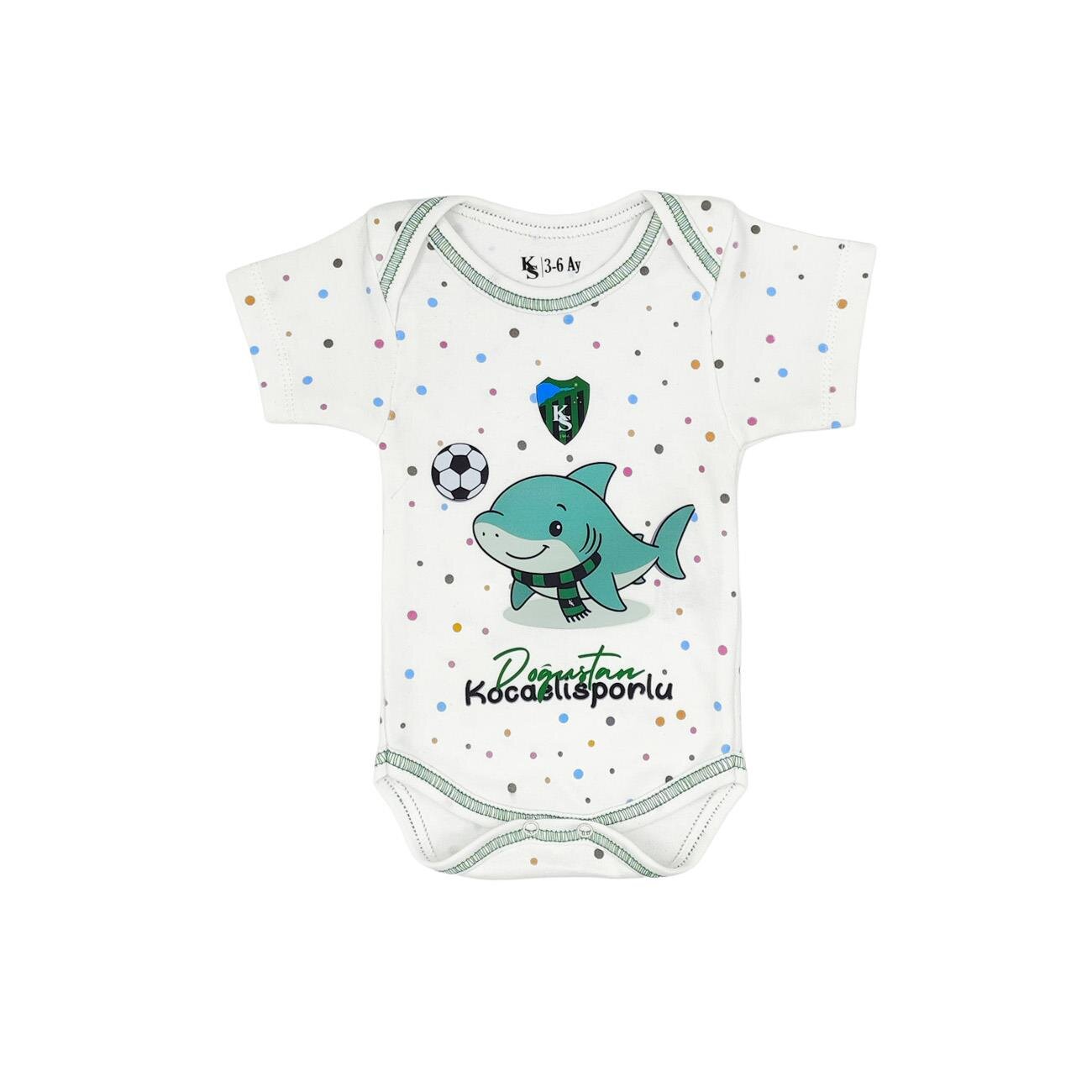 Kocaelispor Lisanslı 3'Lü Zıbın Set Beyaz - 2