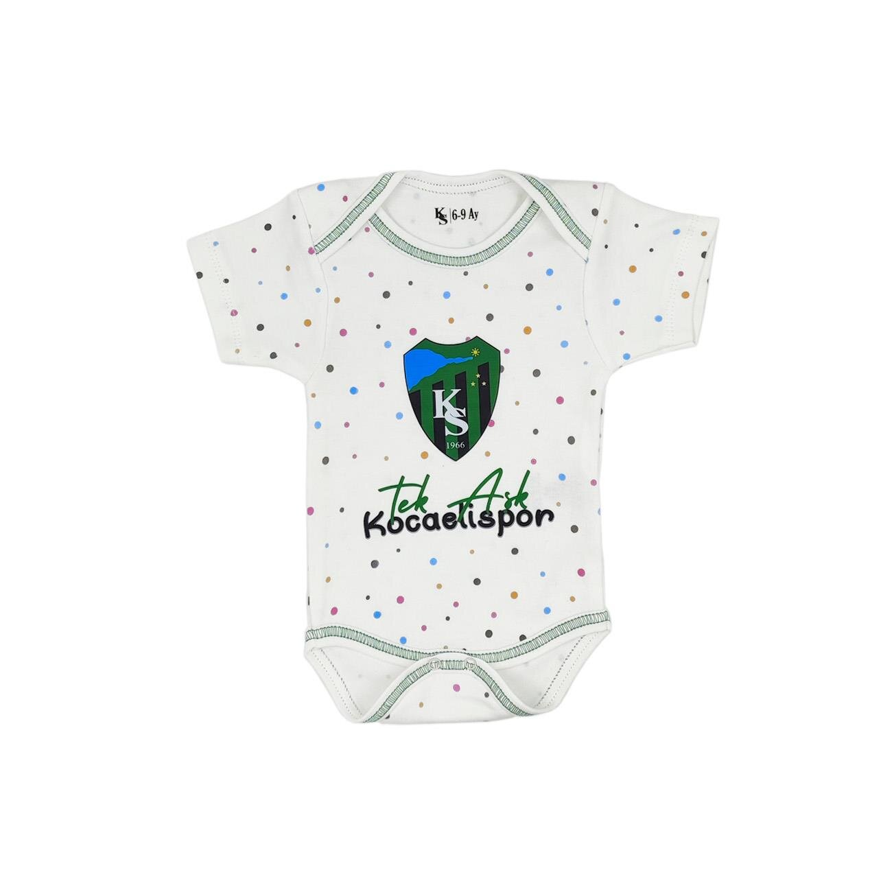 Kocaelispor Lisanslı 3'Lü Zıbın Set Beyaz - 3