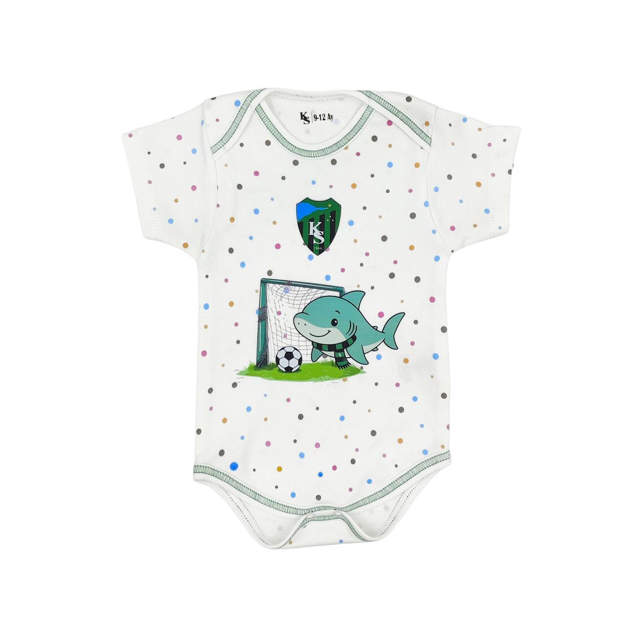 Kocaelispor Lisanslı 3'Lü Zıbın Set Beyaz - 4