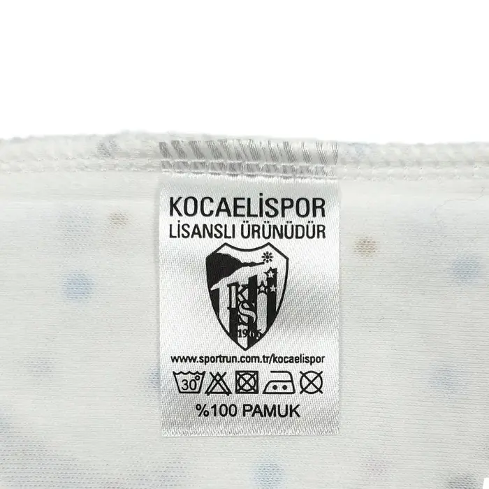 Kocaelispor Lisanslı 3'Lü Zıbın Set Beyaz - 7
