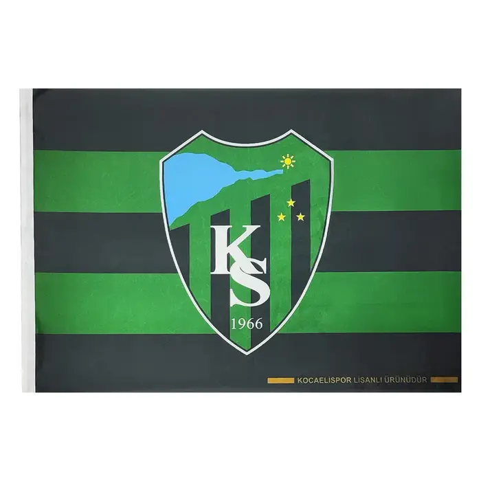 Kocaelispor Lisanslı 70x105 Sopalı Bayrak Çubuklu - 3