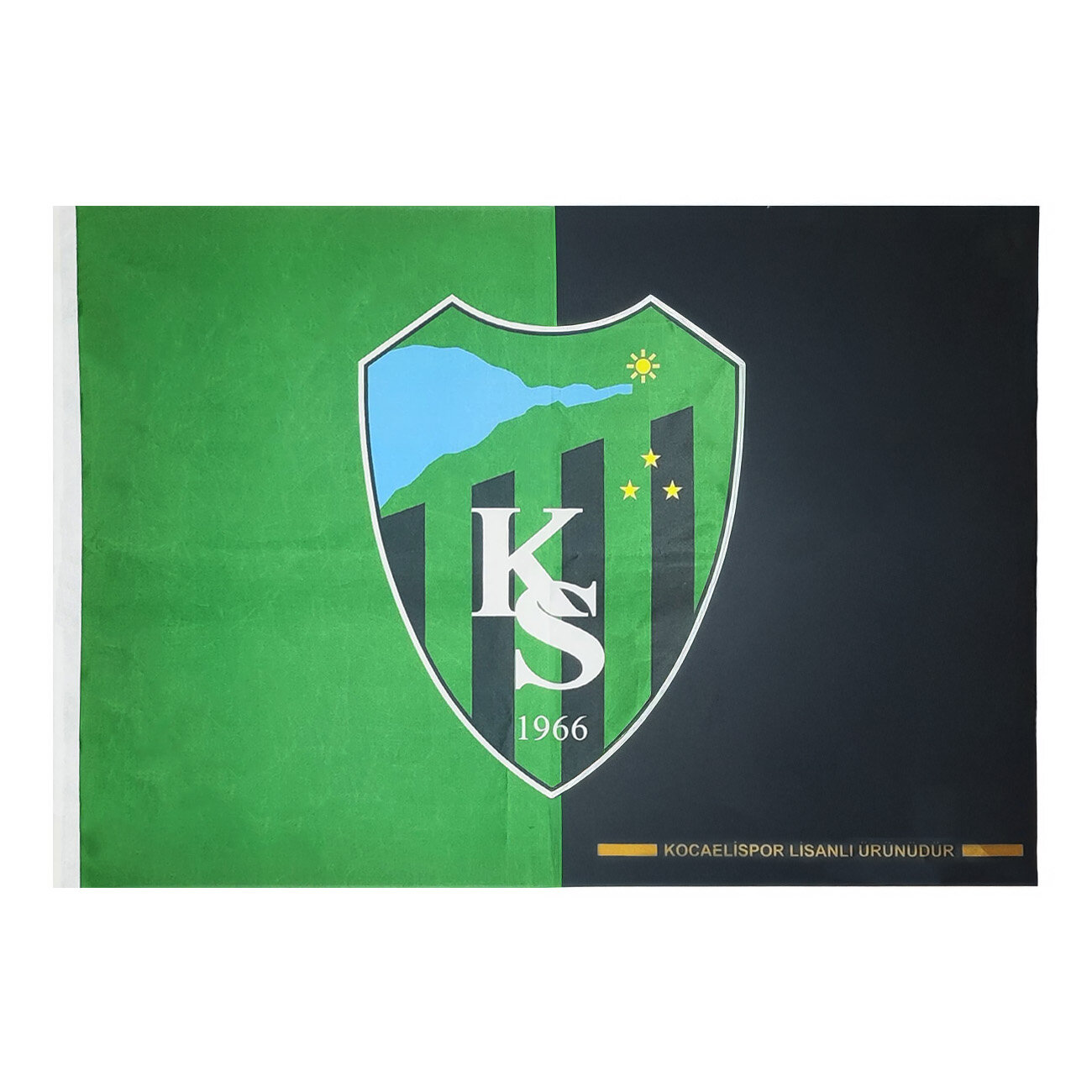 Kocaelispor Lisanslı 70x105 Sopalı Bayrak Parçalı - 1