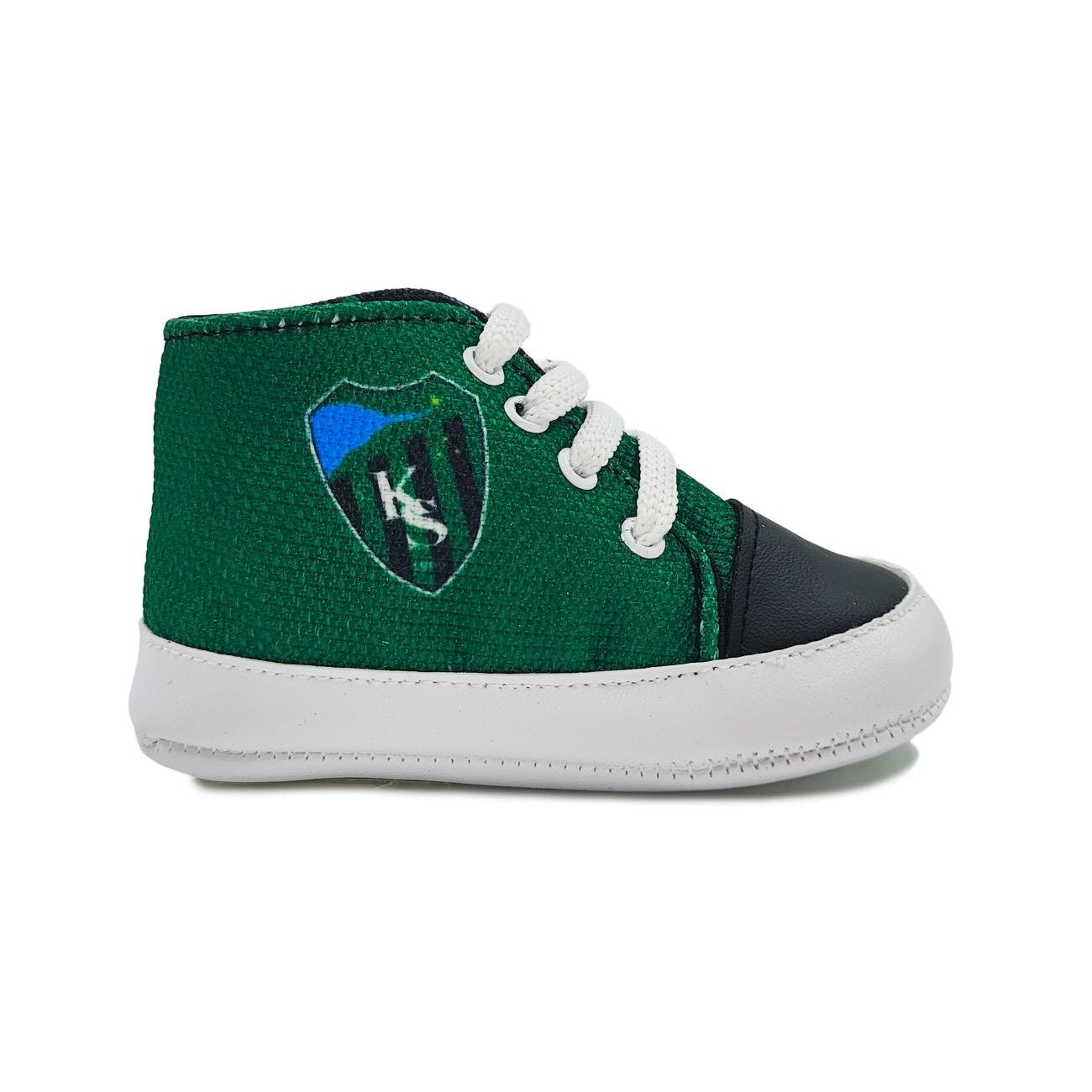 Kocaelispor Lisanslı Bebek Patik Yeşil-Siyah - 2