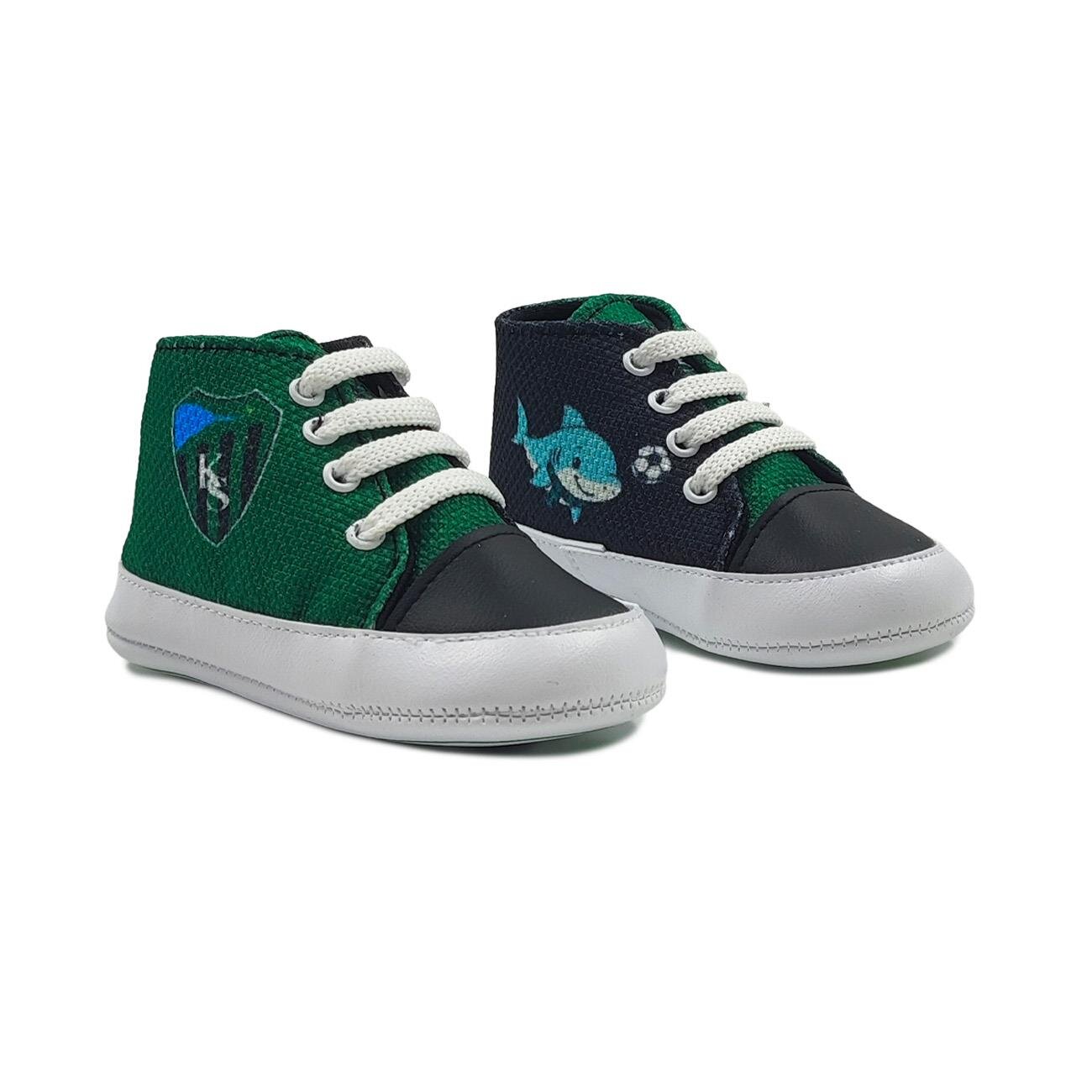 Kocaelispor Lisanslı Bebek Patik Yeşil-Siyah - 4