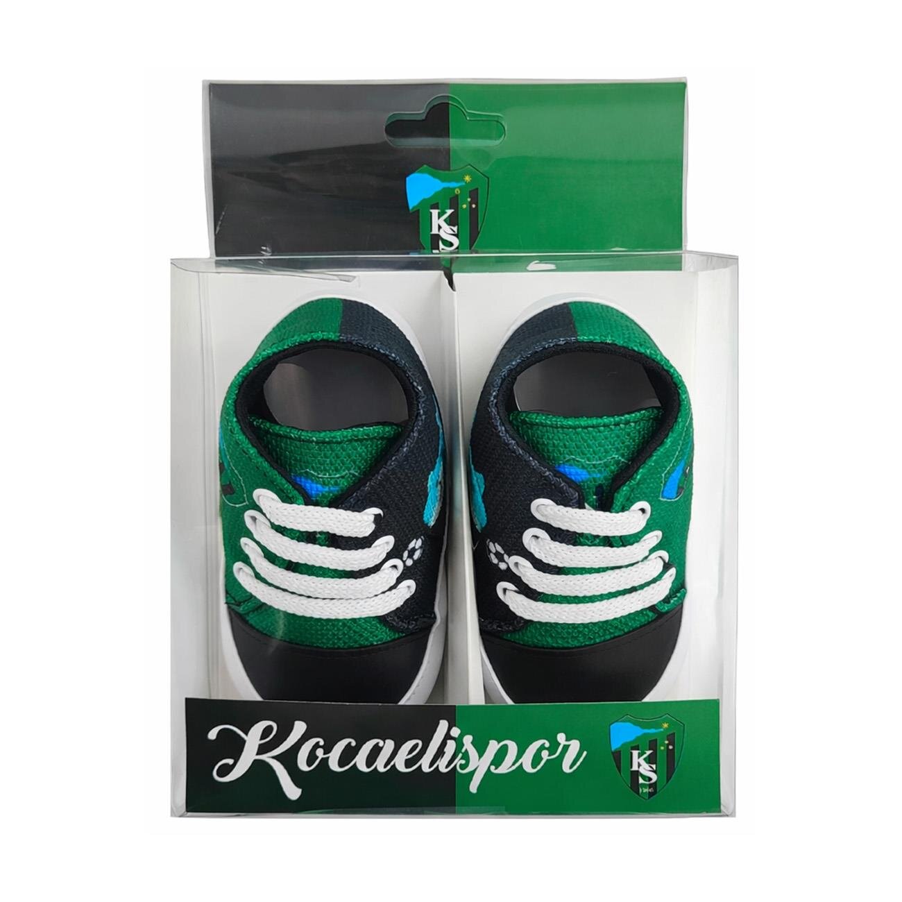 Kocaelispor Lisanslı Bebek Patik Yeşil-Siyah - 6