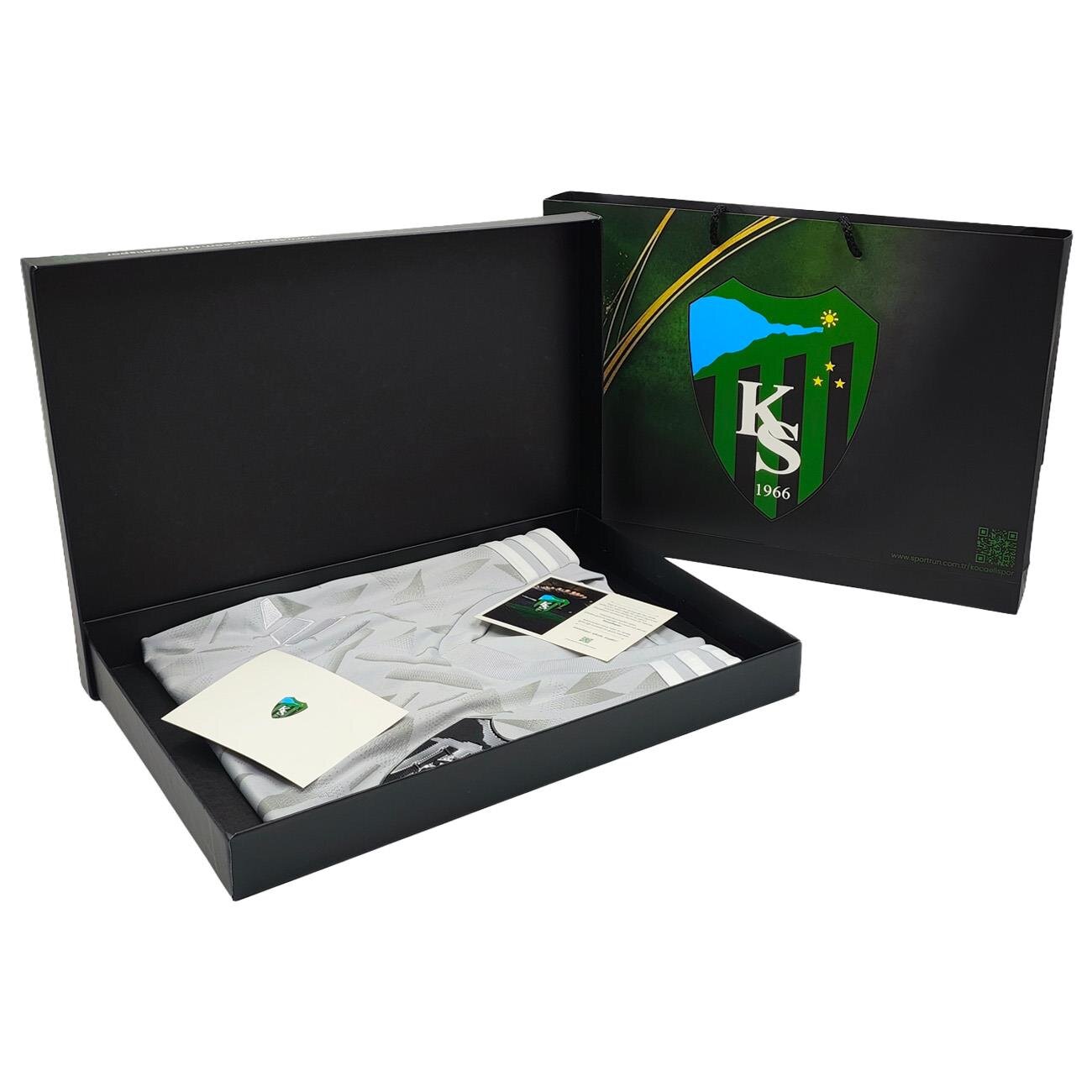 Kocaelispor Lisanslı Çantalı Hediye Kutusu Yeşil-Siyah - 2