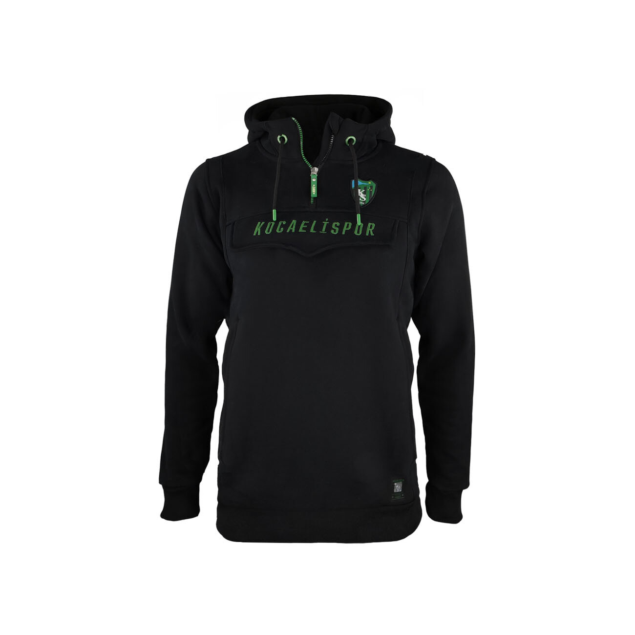 Kocaelispor Lisanslı Çocuk Kanguru Sweatshirt Siyah - 1