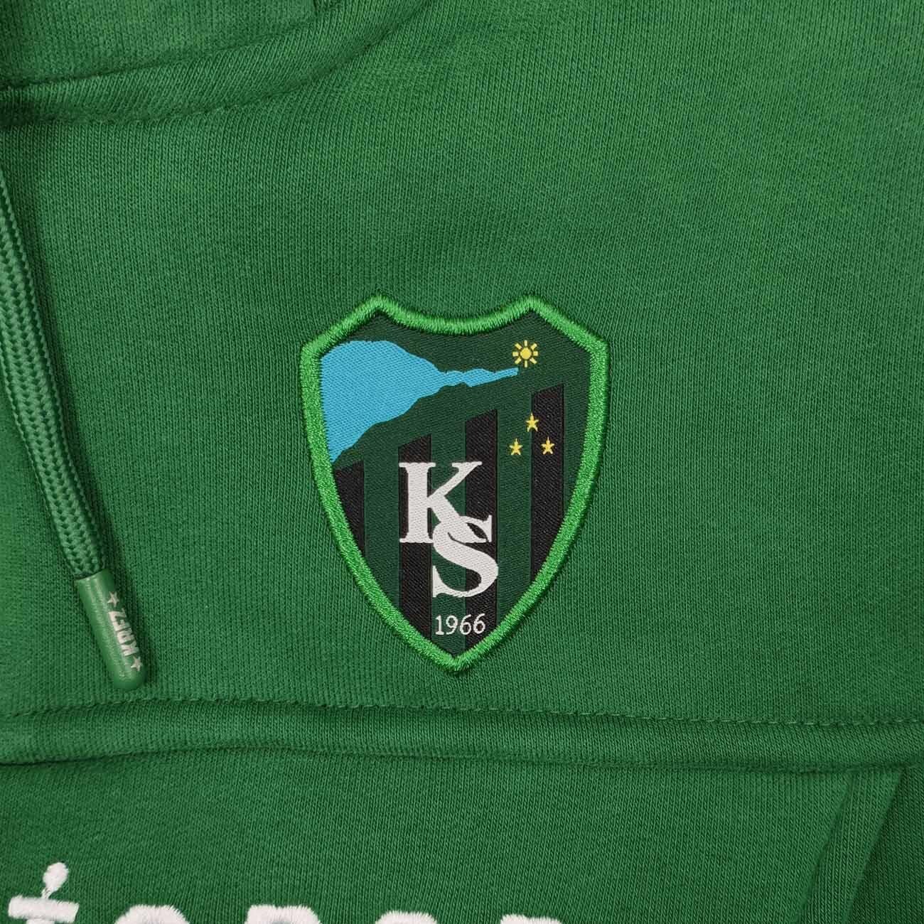 Kocaelispor Lisanslı Çocuk Kanguru Sweatshirt Yeşil - 6