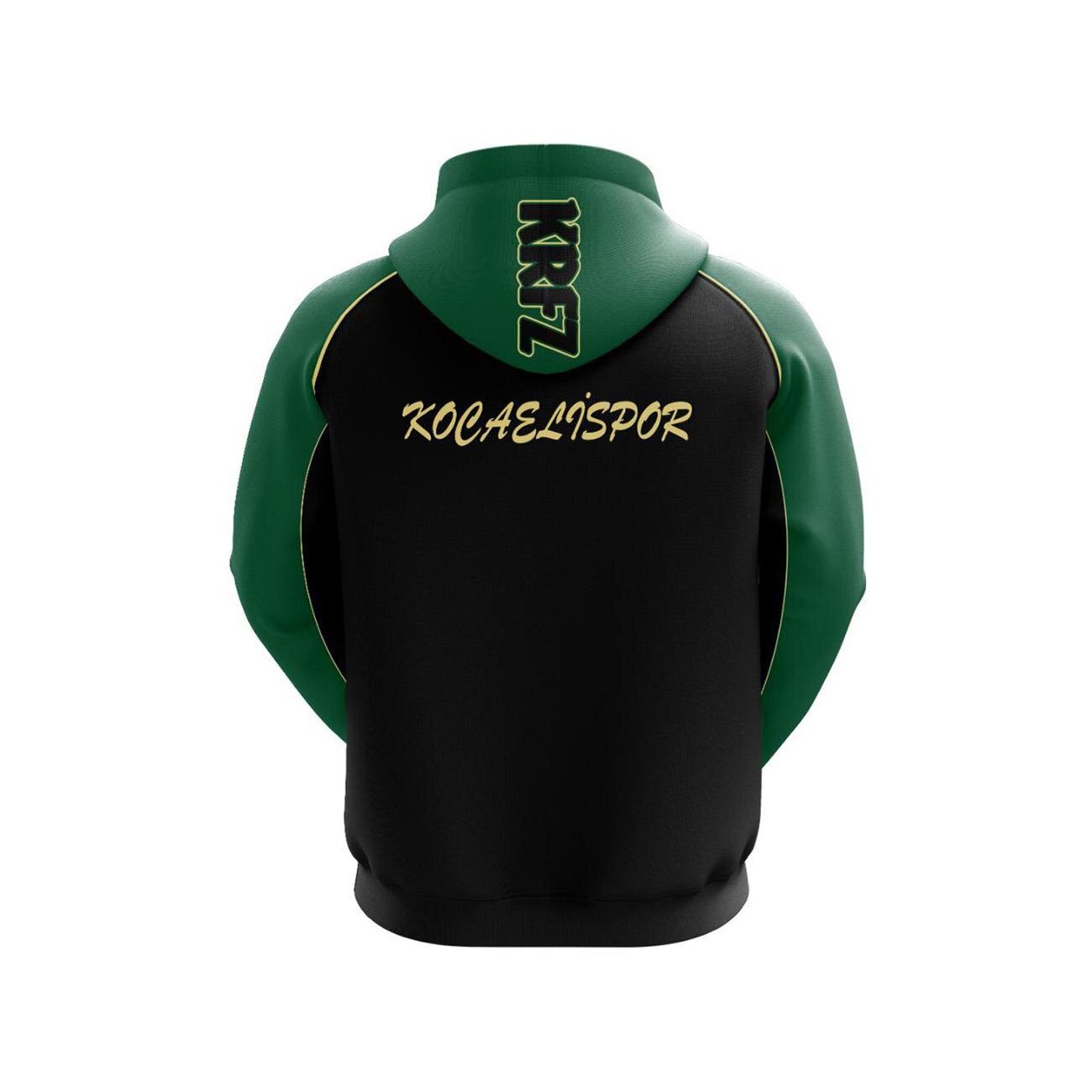 Kocaelispor Lisanslı Çocuk Kapüşonlu Sweatshirt Siyah - 2