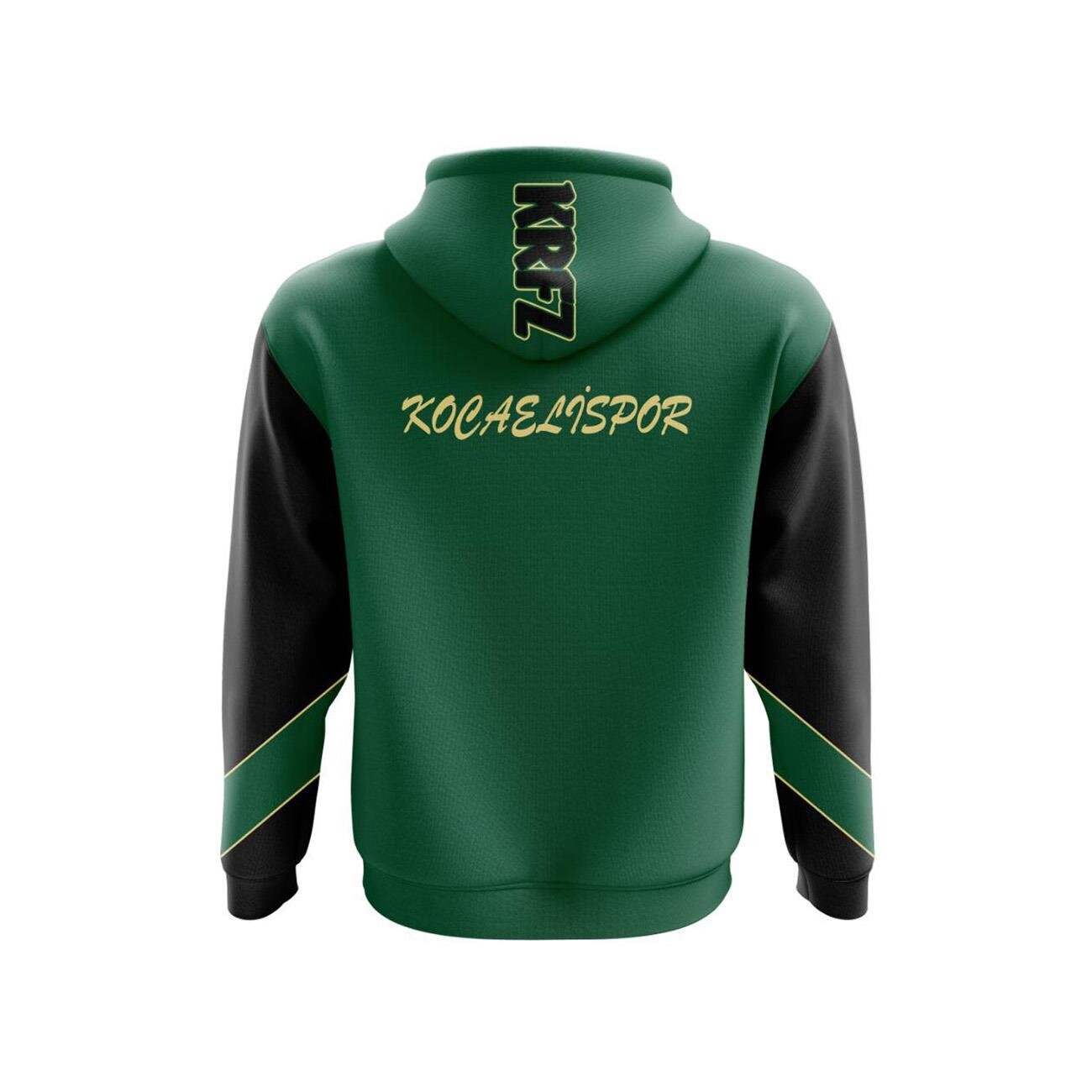Kocaelispor Lisanslı Çocuk Kapüşonlu Sweatshirt Yeşil - 2