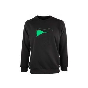 Kocaelispor Lisanslı Çocuk Sıfır Yaka Sweatshirt Siyah - Kocaelispor