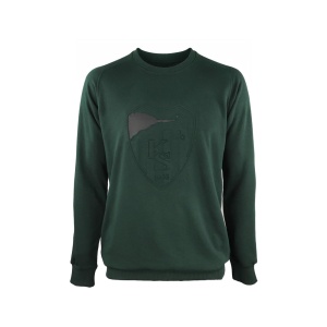 Kocaelispor Lisanslı Çocuk Sıfır Yaka Sweatshirt Yeşil - Kocaelispor