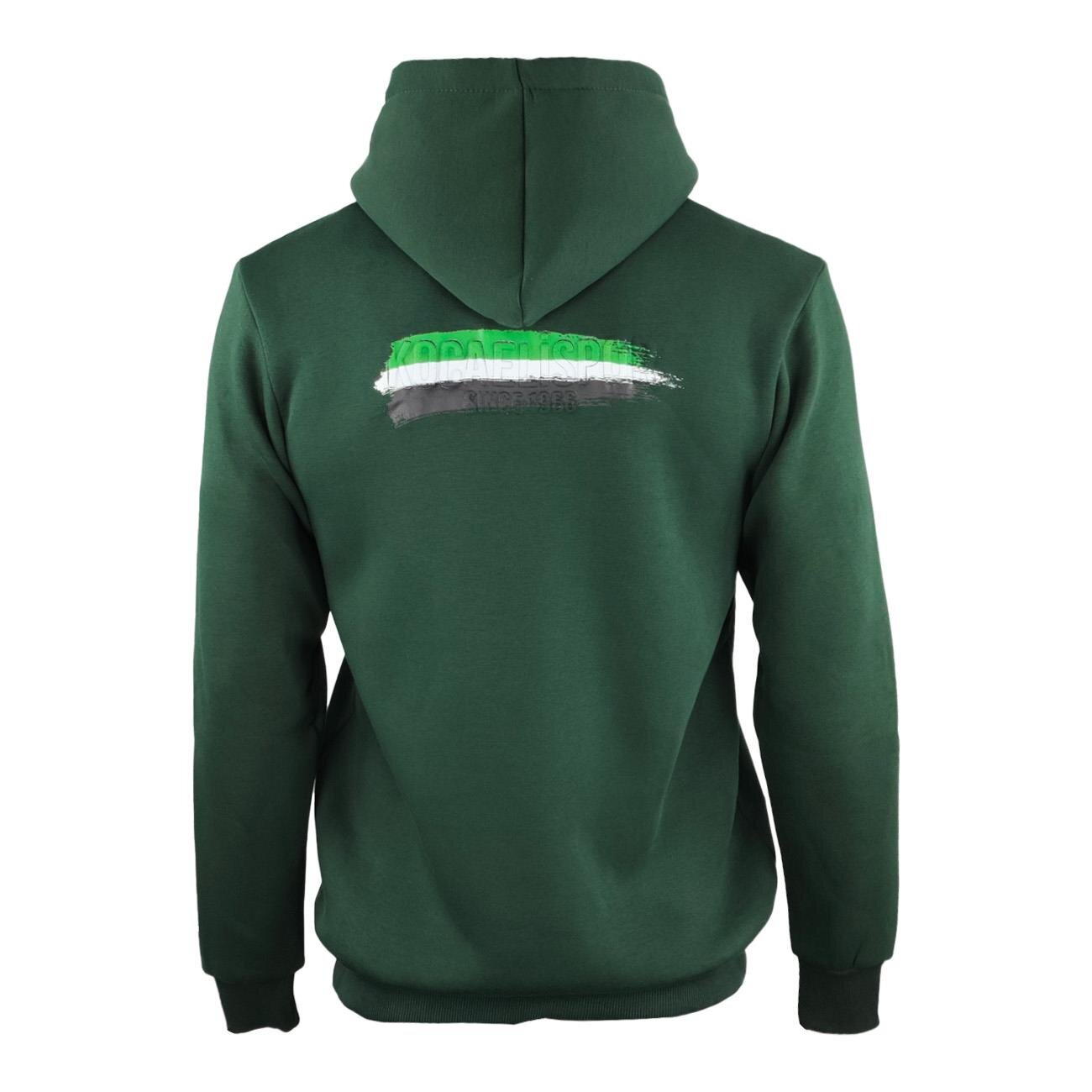 Kocaelispor Lisanslı Fermuarlı Kapüşonlu Sweat Yeşil - 2