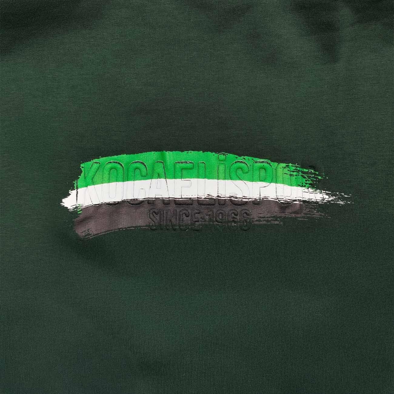 Kocaelispor Lisanslı Fermuarlı Kapüşonlu Sweat Yeşil - 5