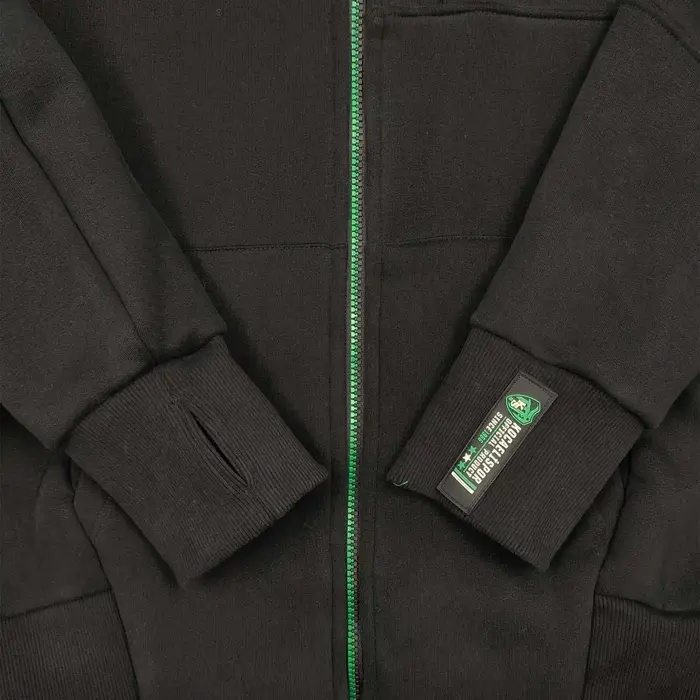 Kocaelispor Lisanslı Fermuarlı Sweatshirt Siyah - 4