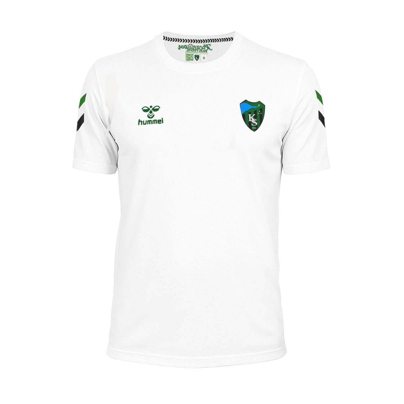 Kocaelispor Lisanslı Hml Bisiklet Yaka T-Shirt Beyaz - 1