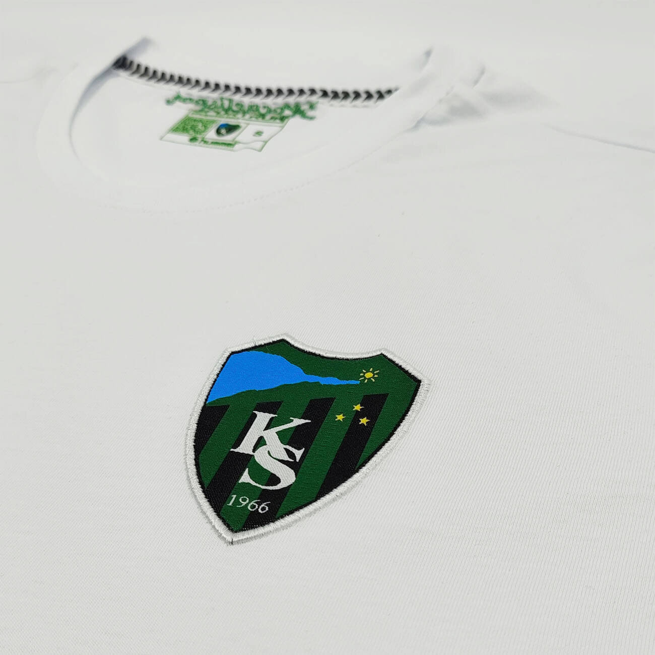Kocaelispor Lisanslı Hml Bisiklet Yaka T-Shirt Beyaz - 4