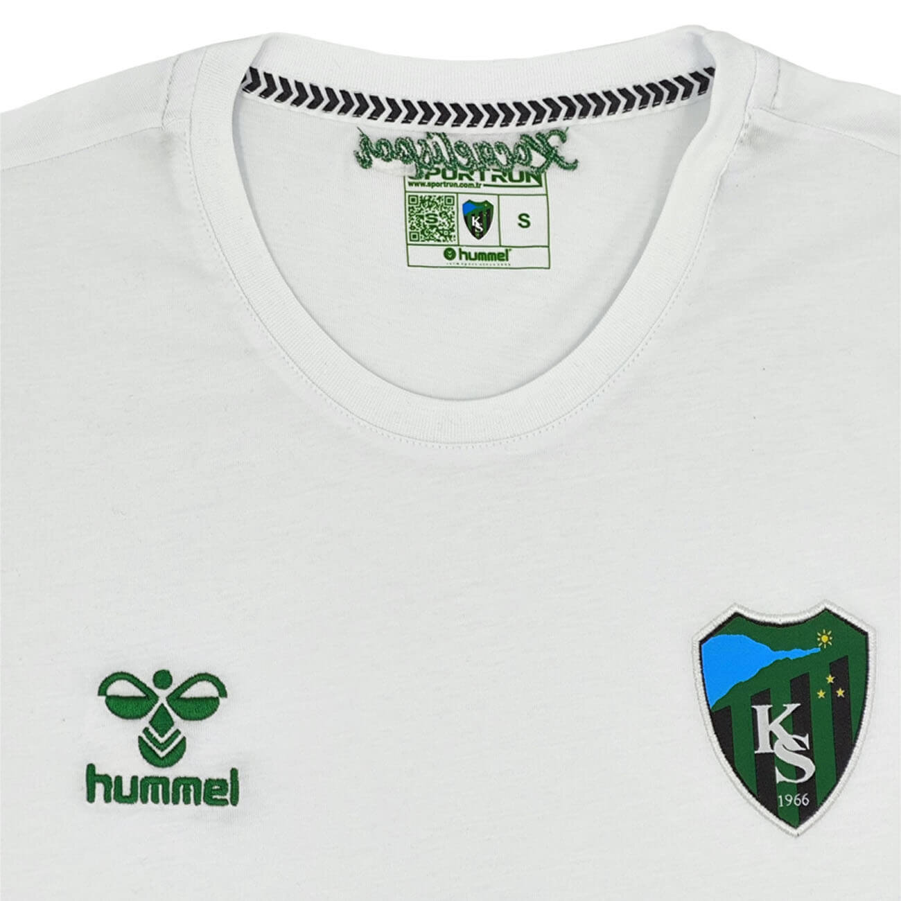 Kocaelispor Lisanslı Hml Bisiklet Yaka T-Shirt Beyaz - 5