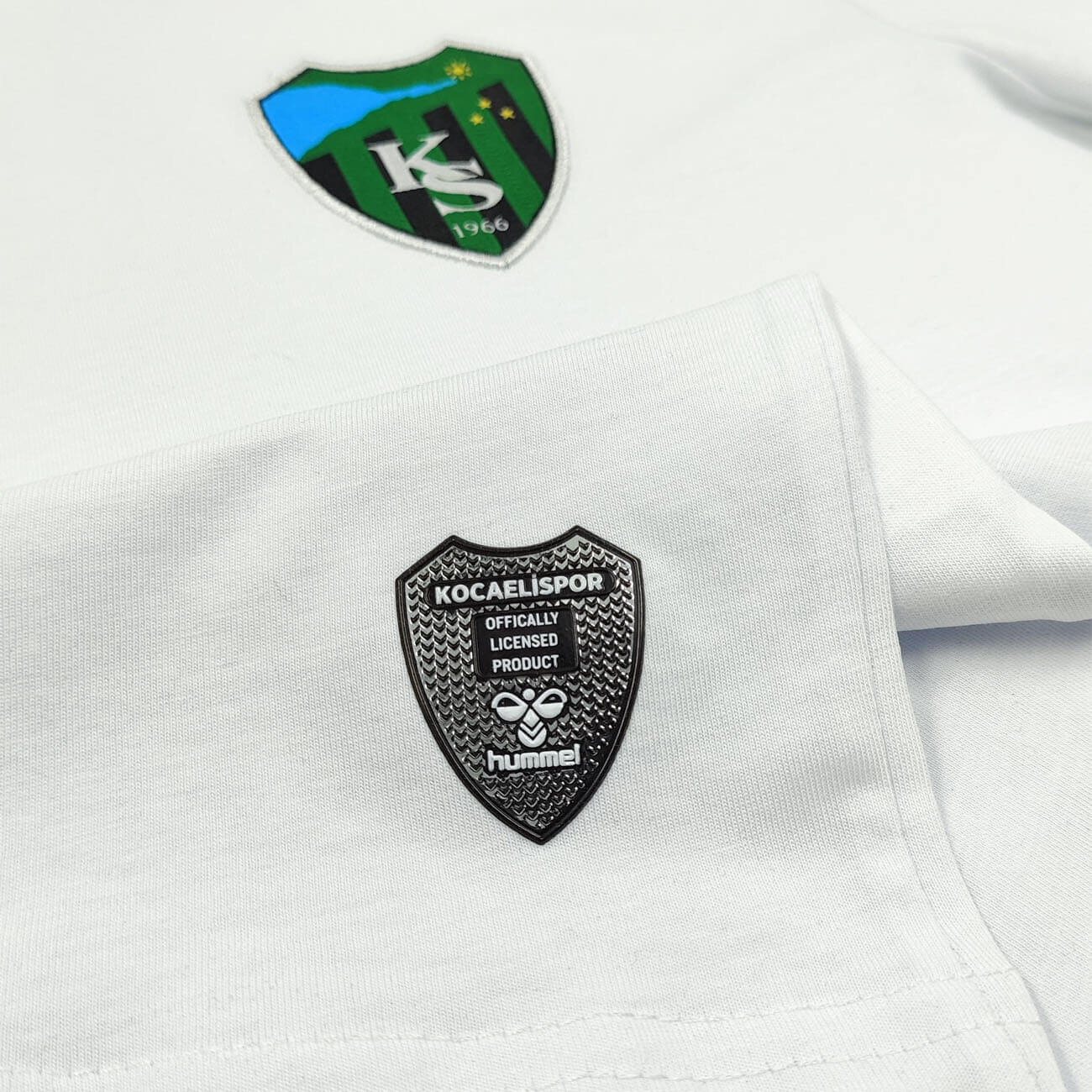 Kocaelispor Lisanslı Hml Bisiklet Yaka T-Shirt Beyaz - 7