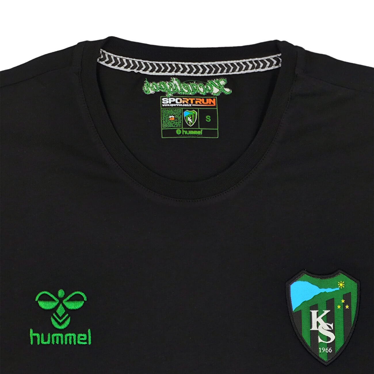 Kocaelispor Lisanslı Hml Bisiklet Yaka T-Shirt Siyah - 4