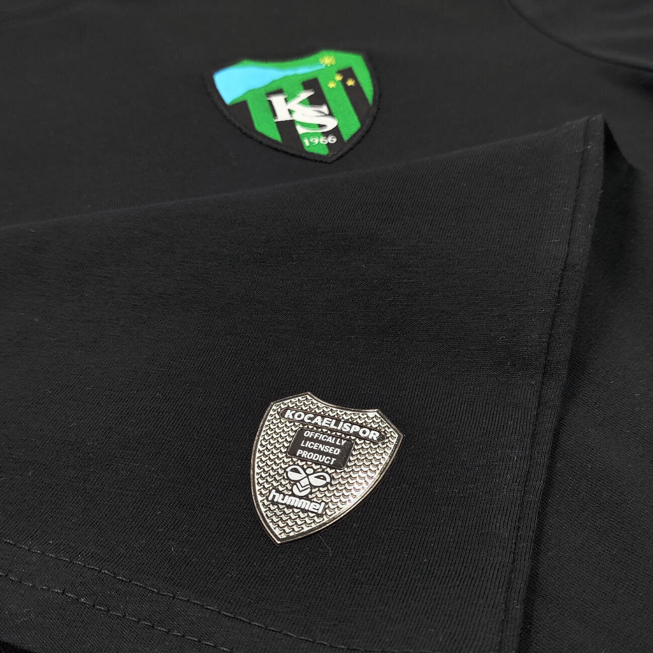 Kocaelispor Lisanslı Hml Bisiklet Yaka T-Shirt Siyah - 7